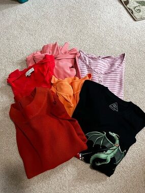 6 Top Bundle- size Large